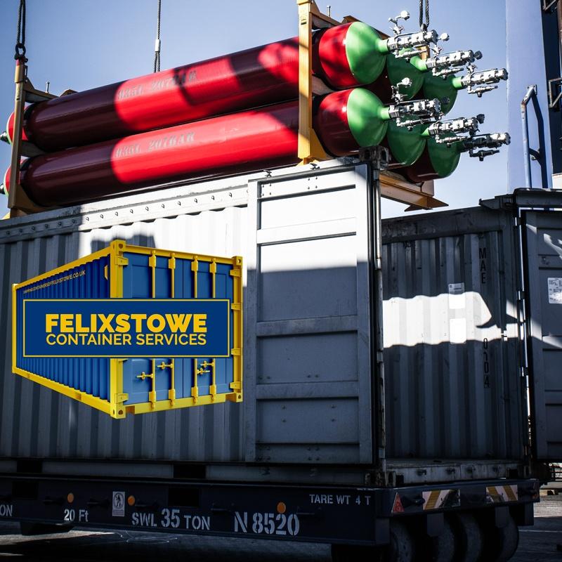 20ft Open Top Containers in Felixstowe